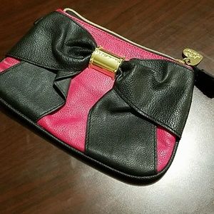 Betsey Johnson wrist purse